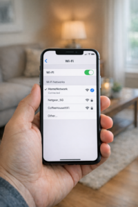 smart home devices connected to Wi‑Fi