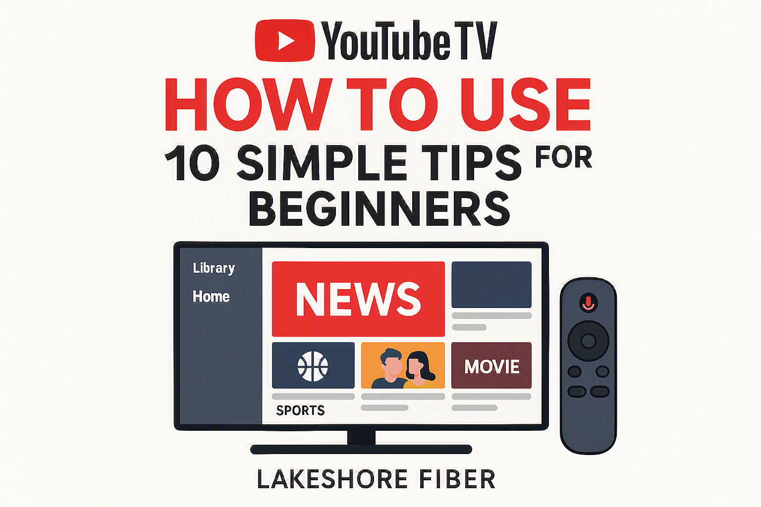 how to use youtube tv on a smart tv with remote and live guide screen