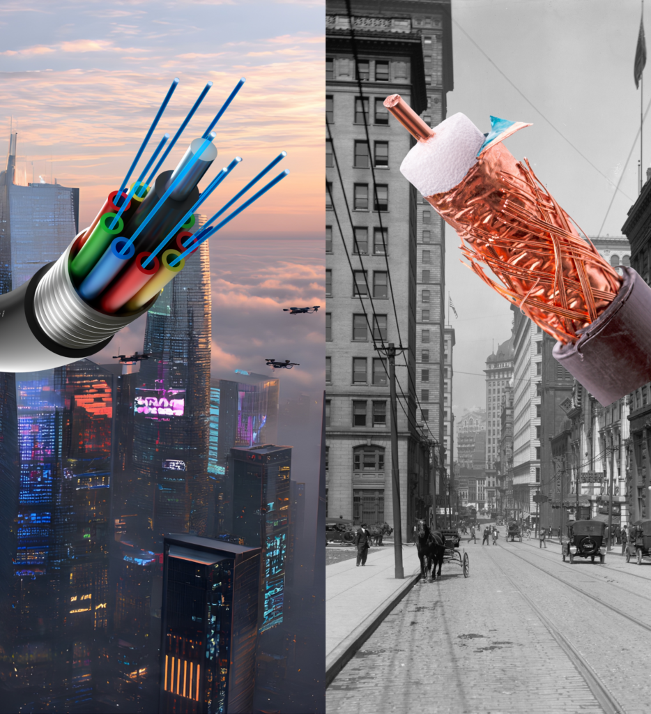 Fiber vs HFC – Comparison of Internet Technologies: 10X Faster Speeds, Symmetrical Upload & Download, Futureproof Tech vs Slower Speeds and Limitations