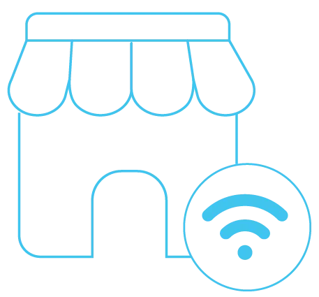 Business internet icon